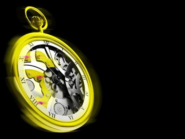Steampunk kapesní hodinky — Stock fotografie