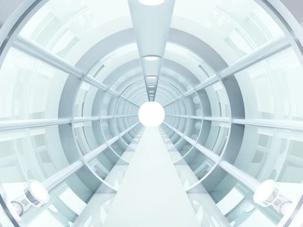 Tunel futuristické — Stock fotografie