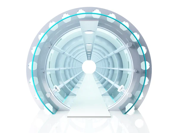 Tunnel futuristiska — Stockfoto