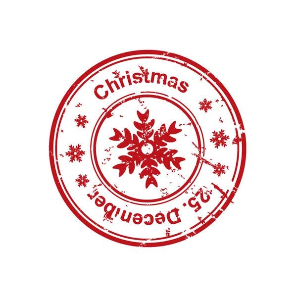 Christmas stamp — Stock Photo, Image