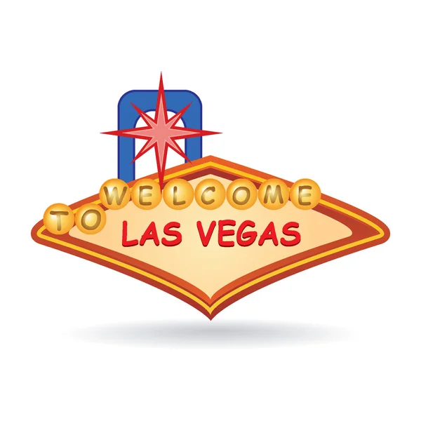Vegas σημάδι — Διανυσματικό Αρχείο