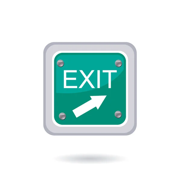 Exit icon — Stock Vector