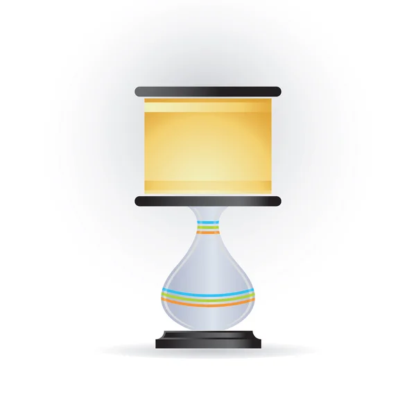 Lámpa ikonra — Stock Vector