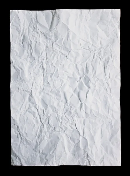 Білий м'ята папір — стокове фото