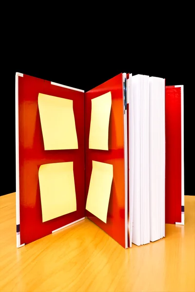 Red notebook — Stock Photo, Image