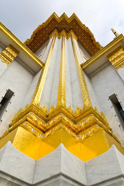 Templo tailandês parede da igreja — Fotografia de Stock