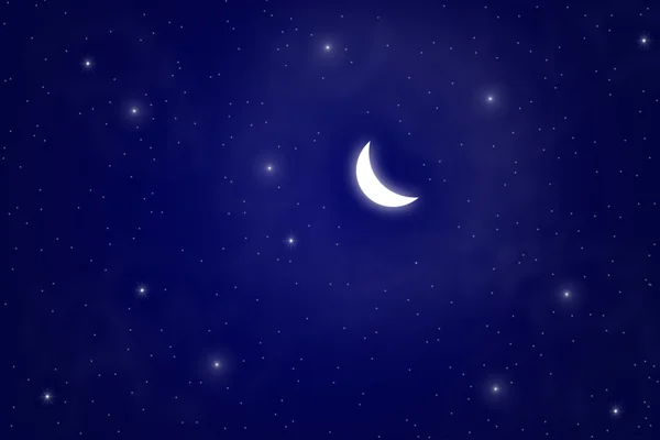 stock image Moon and star