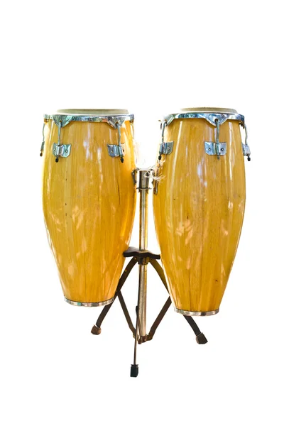 stock image Twin music drum isolated