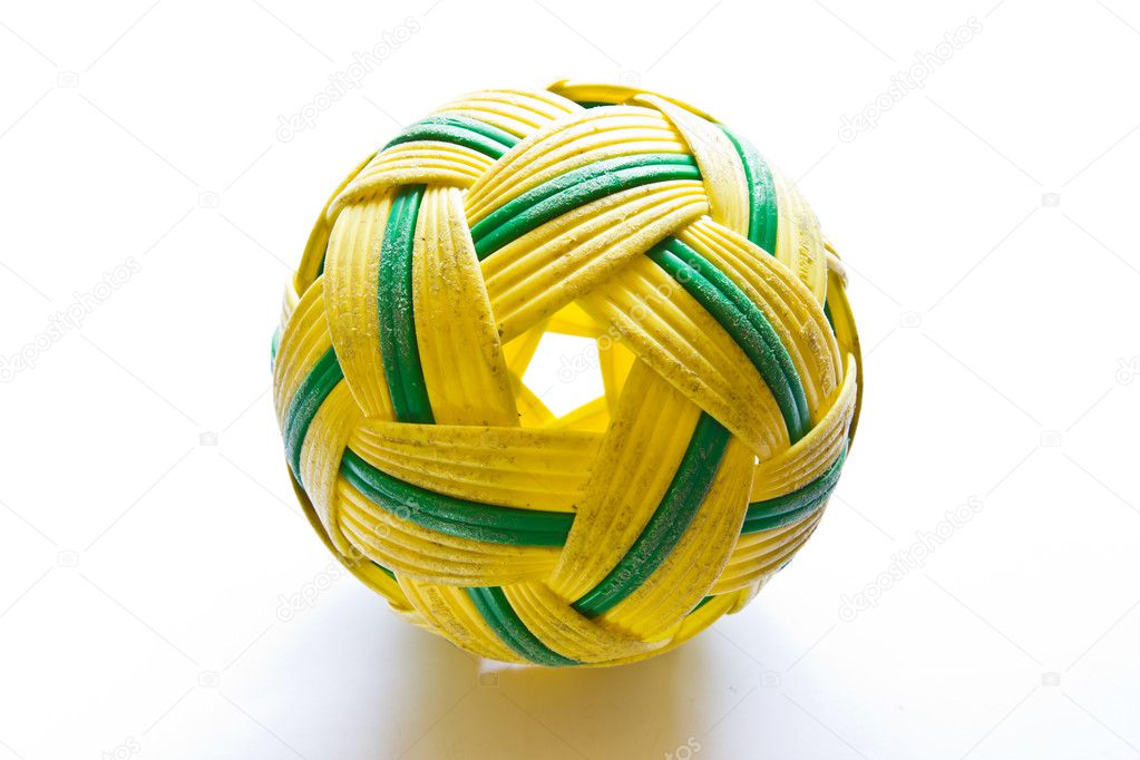 Sepak takraw ball — Stock Photo © tungphoto #4421180