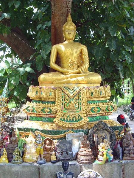 Thajské buddhistické svatyně Stock Obrázky