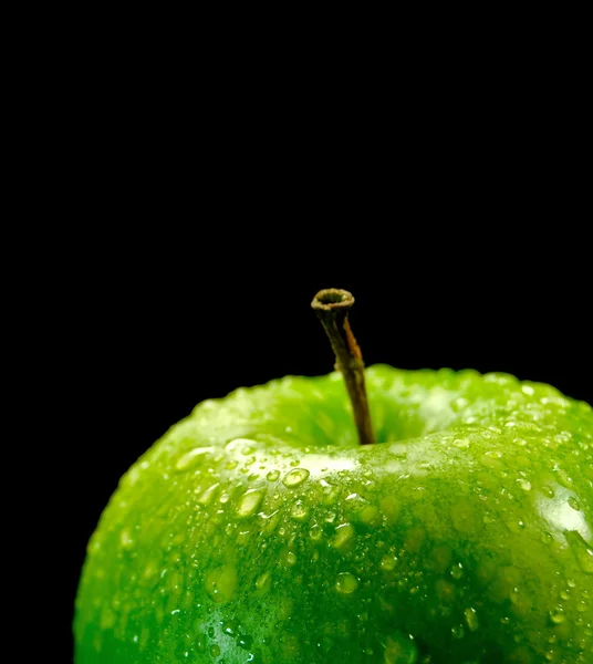 The Juicy green apple. — Stock Photo, Image