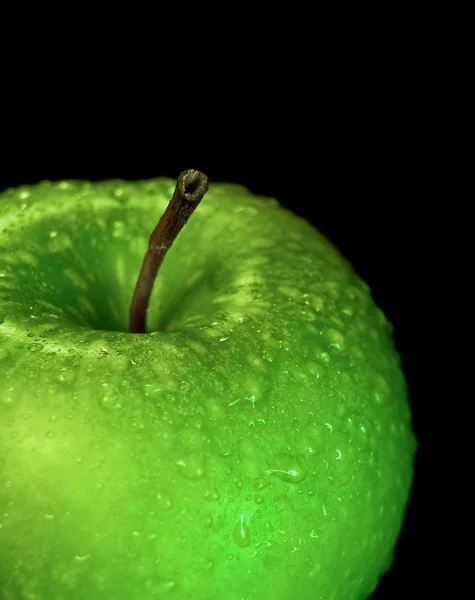 The Juicy green apple. — Stock Photo, Image