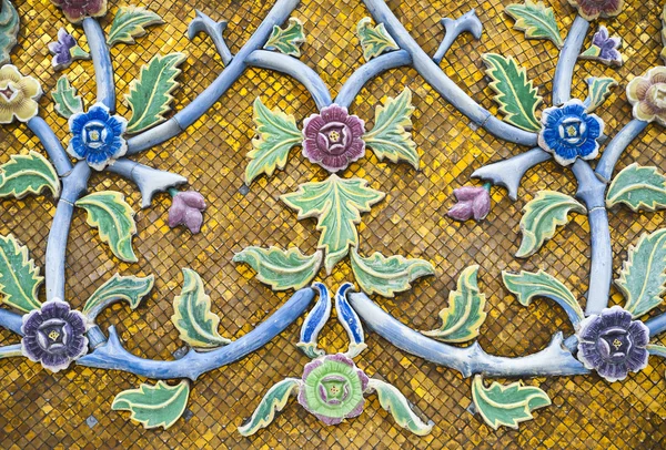 사원 벽 패턴 — 스톡 사진