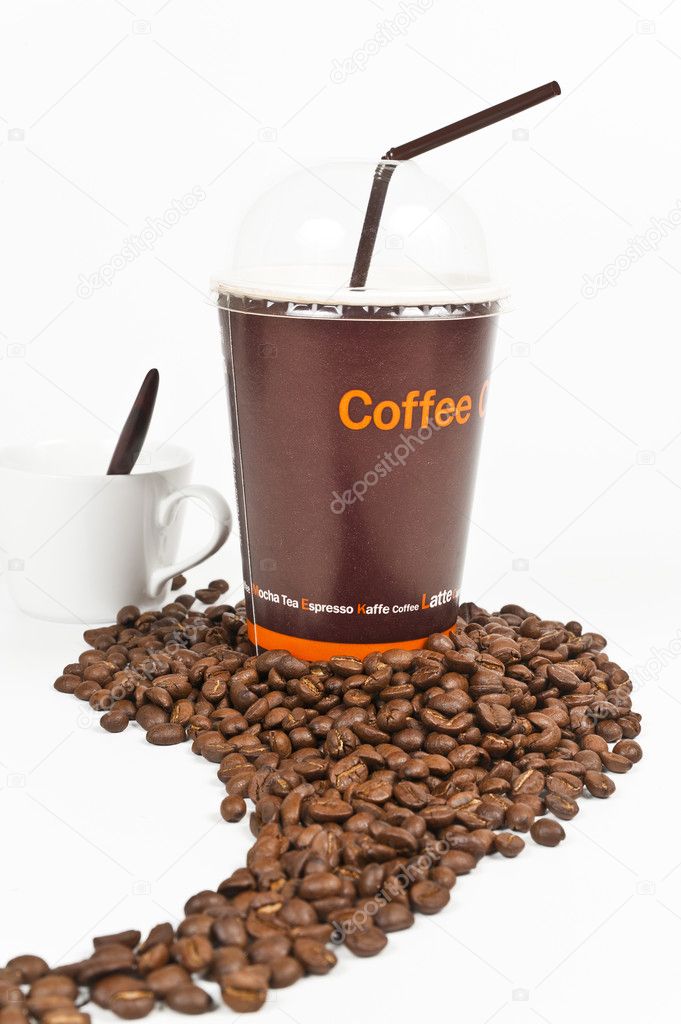 Ice coffee cup