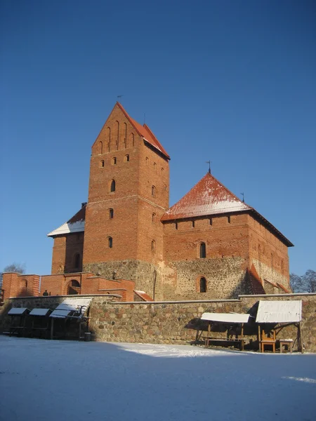 리투아니아의 트라 카이 성. — 스톡 사진