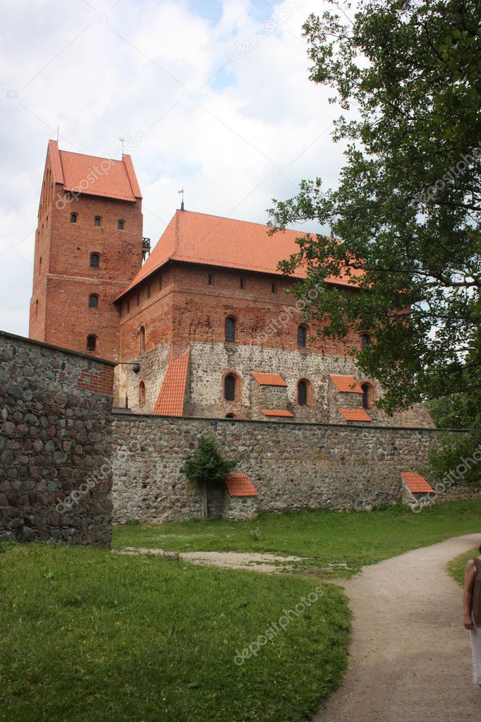 Trakai Castle in Lithuania.