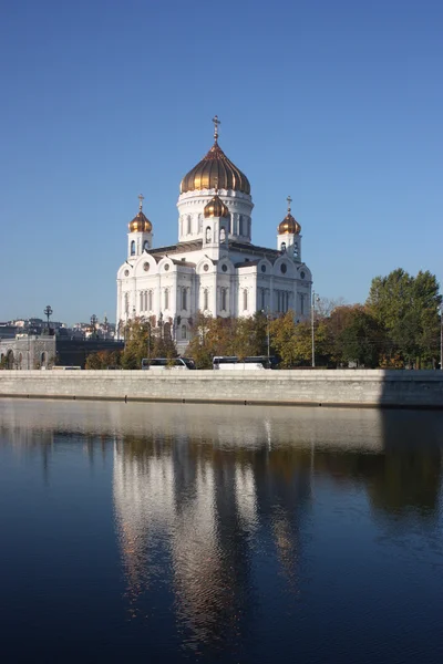 Krisztus Megváltójának székesegyháza Moszkvában — Stock Fotó
