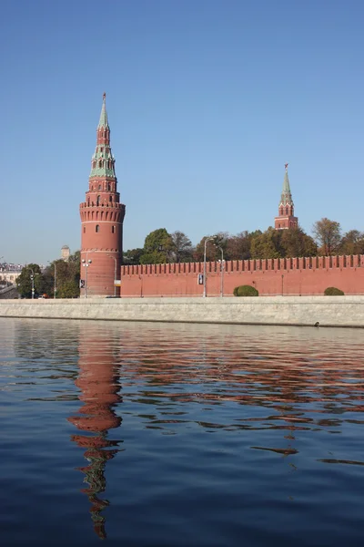 莫斯科。克里姆林宫。水排塔 (vodovzvodnaya). — 图库照片