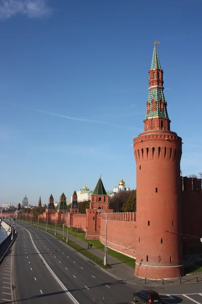 Moscovo. Kremlin. Torre de Beklemishevskaya . — Fotografia de Stock