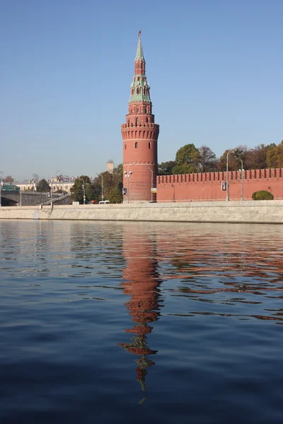 Moscú. El Kremlin. Torre del pelotón de agua — Foto de Stock