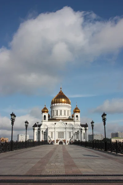 Cathedral of Christ the Savior in Moscow. — Stock Photo, Image