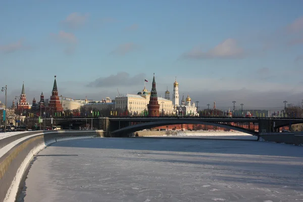 Panorama del Kremlin de Moscú . — Foto de Stock