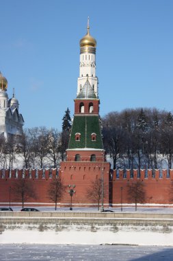 Moskova kremlin Panoraması.