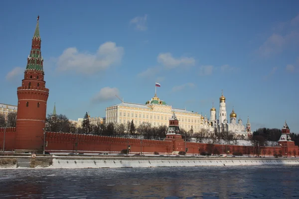 Blick auf den Moskauer Kreml. — Stockfoto