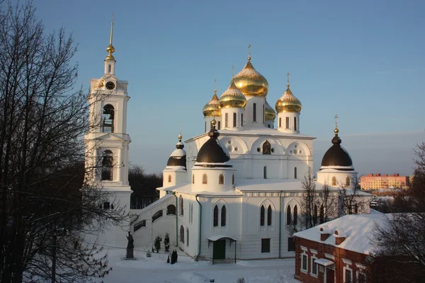 Rusia Catedral Uspenski Del Kremlin Dmitrov Región Moscú Siglo —  Fotos de Stock