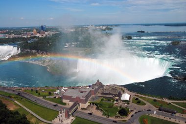 Niagara falls yukarıdaki