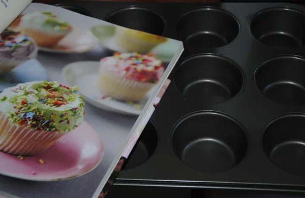 Making Cupcakes — Stock Photo, Image