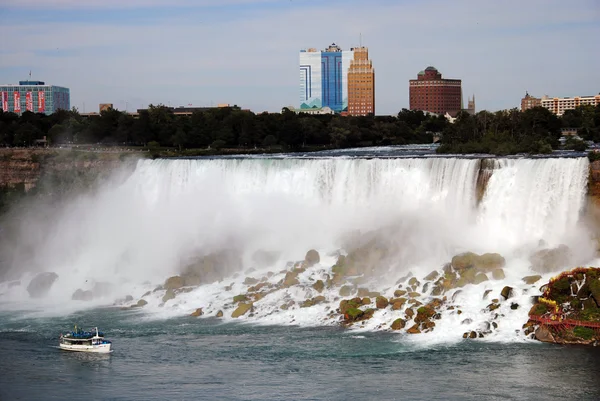 Amerikaanse zijde van Niagara falls Stockfoto