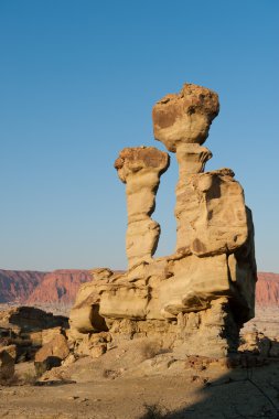 Rock formations in Argentina. clipart