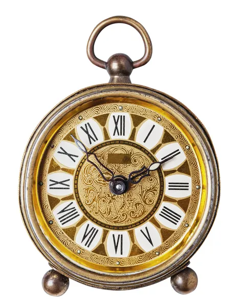 Антикварные часы . — стоковое фото