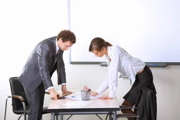 Business team working at office — Stock Photo, Image