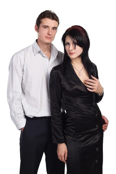 stock image Couple embrace passion sexy isolated