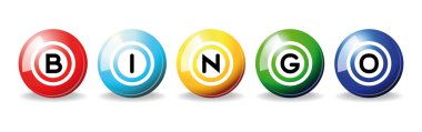 Bingo balls clipart