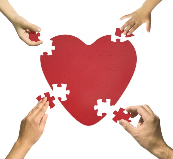 stock image Heart puzzle