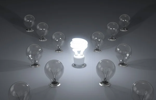 Energía eficiente. Nuevas ideas — Foto de Stock