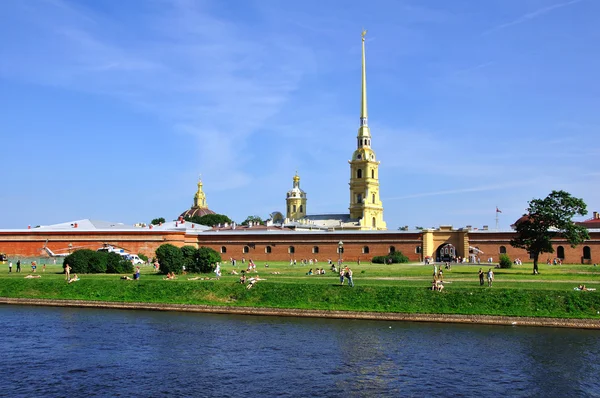 St. Petersburg; Neva Nehri — Stok fotoğraf