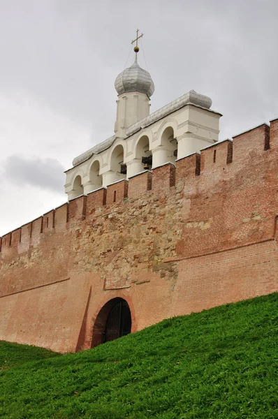 Veliky Novgorod Kremlin. Sófia Belfriy — Fotografia de Stock