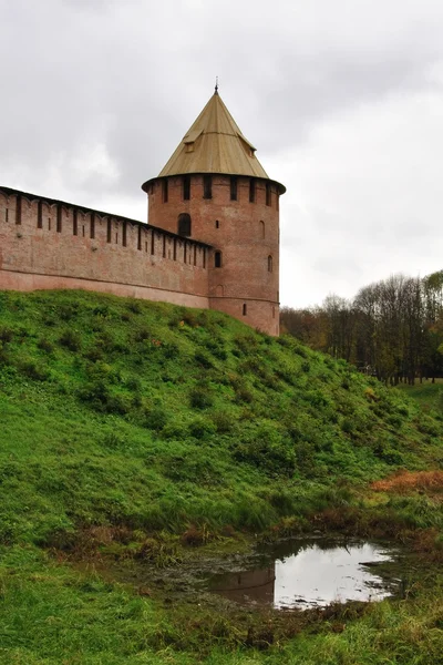 Veliky Novgorod, torre Mitropolchya — Fotografia de Stock