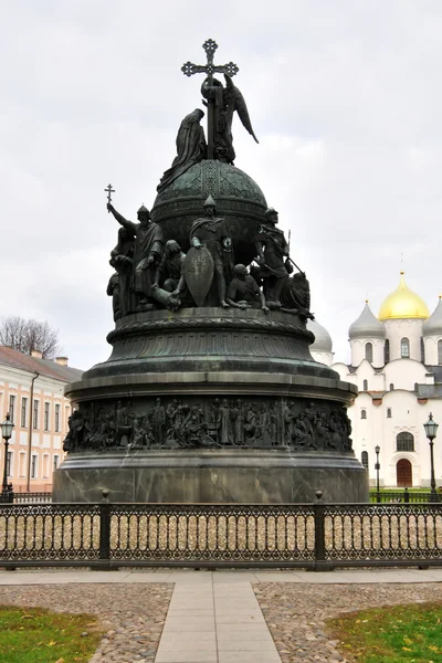 Rusya anıtın Millennium — Stok fotoğraf