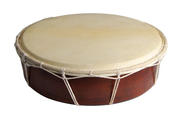 Wooden drum — Stock Photo, Image