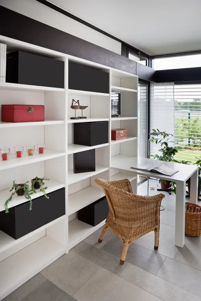 Modern interiör för hemmakontoret — Stockfoto