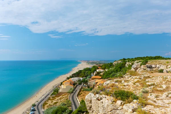 Mediterranean sea coast. Nice France. — Stock Photo, Image