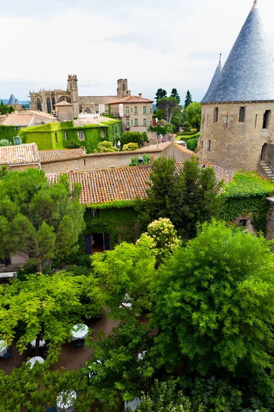 Castelo de Carcassonne - sul de França — Fotografia de Stock