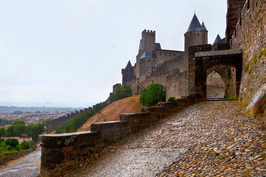 Castle of Carcassonne - south of France