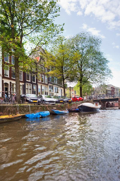 Canales de Amsterdam —  Fotos de Stock