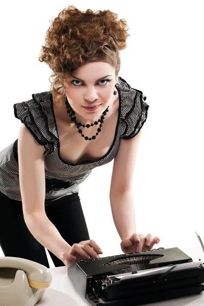 Businesswoman in office — Stock Photo, Image